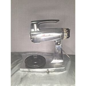 Sunbeam Mixmaster 12 Speed Stand Mixer, Black Chrome Tested Stand Cord Only